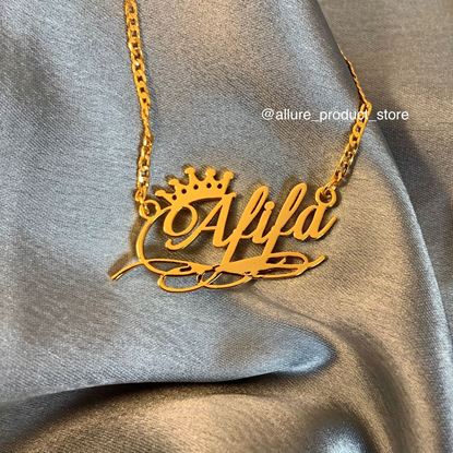 Picture of Crown Name necklace Design 2