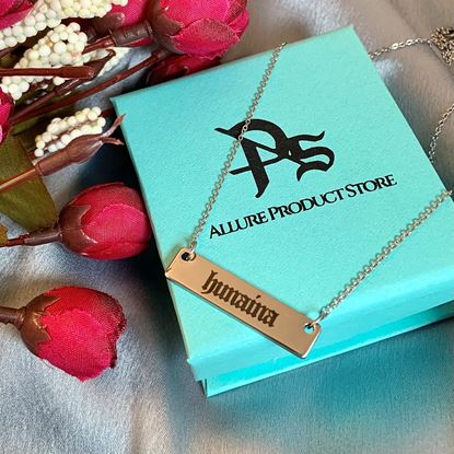 Picture of Personalized Horizontal Bar Necklace