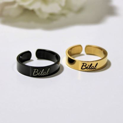 Picture of Engraved Cut Ring Thin