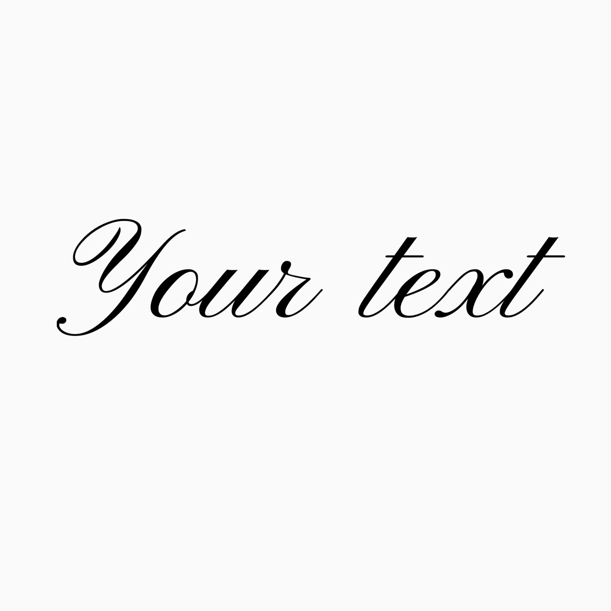 Script font