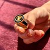 Picture of Vintage Crystal Gold and Black ring