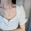 Picture of Rhombic charm golden necklace