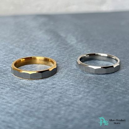 Picture of Aura sleek band rings