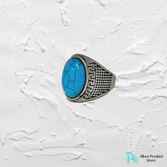 Picture of Blue Stone Men Ring