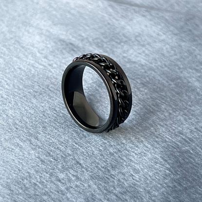 Picture of Fidget spinner black ring