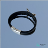 Picture of Leather whale tail bracelet