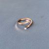 Picture of Sleek Nail ring Unisex Rose gold